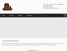 Tablet Screenshot of mineshack.com